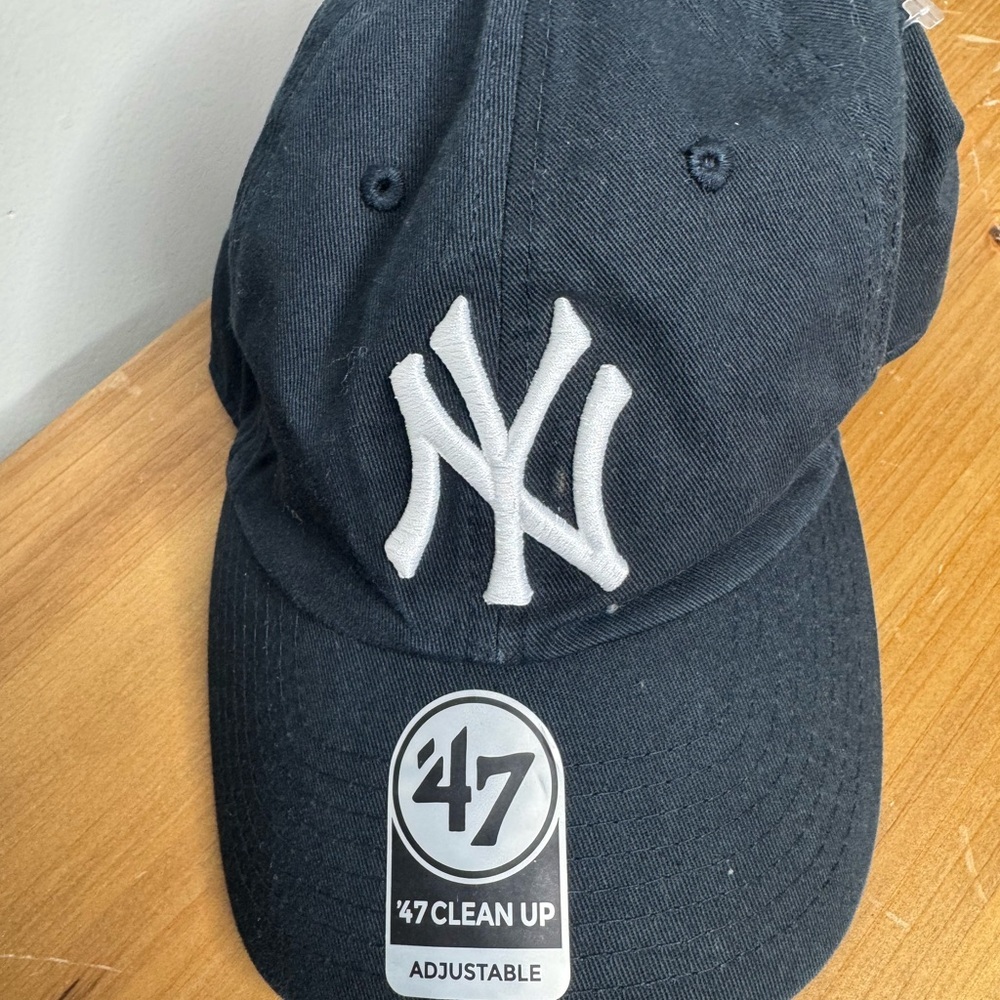 47 Brand Navy NY Logo Cap - Picture 2 of 2